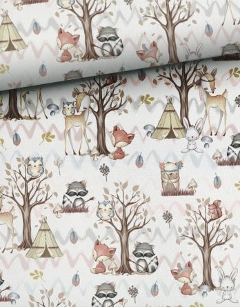 0,5m Premium Baumwollstoff mit Waldtiere - süße Eulen mit Federn im Wald mit Zelte, Bäume, Pilze auf Winkel - Mädchen Kinderstoff mit Tiere zum Nähen - Digital - Ökotex - Waldfreunde 165duHMkdCfMEp8gcVl1 348x445 - 0,5m Premium Baumwollstoff mit Waldtiere - süße Eulen mit Federn im Wald mit Zelte, Bäume, Pilze auf Winkel - Mädchen Kinderstoff mit Tiere zum Nähen - Digital - Ökotex - Waldfreunde