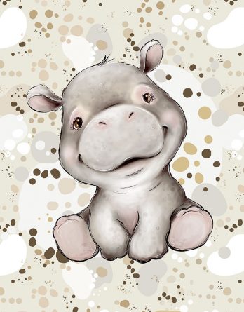 1 French Terry Sweat Stoff Panel mit niedlichem Nilpferd Baby – Jungen und Mädchen Sommersweat Kinderstoff mit Wildtiere – Digital – Ökotex – Steppenliebe 1 French Terry Sweat Stoff Panel mit niedlichem Nilpferd Baby – Jungen und Mädchen Sommersweat Kinderstoff mit Wildtiere – Digital – Ökotex – Steppenliebe