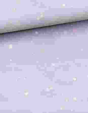 lawendowe kombi 348x445 - 0,5m French Terry mit hübschen Blumen und Punkte auf flieder / lila - Leander - Digital - Ökotex