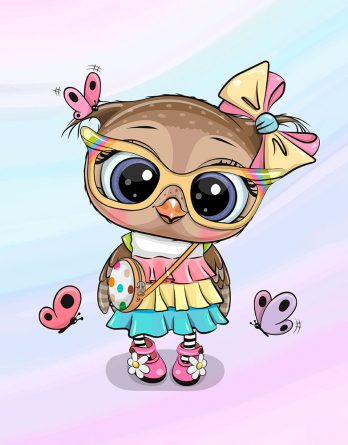 1 French Terry Sweat Stoff Panel mit Eule im bunten Kleid mit Masche und Schmetterlinge auf Regenbogen in Wellen – 40x50cm – Mädchen Sommersweat Kinderstoff – Digital – Ökotex 1 French Terry Sweat Stoff Panel mit Eule im bunten Kleid mit Masche und Schmetterlinge auf Regenbogen in Wellen – 40x50cm – Mädchen Sommersweat Kinderstoff – Digital – Ökotex