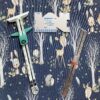 3-teiliges Nähzubehör Set – Lineal zum Nähen, Basteln und Stricken – T-Gleitlehre, Strick- und Nähmaß und Saummaß – ideal für perfekte Nähte und Säume – Saumhilfe für Nähmaschine, Bügelhilfe