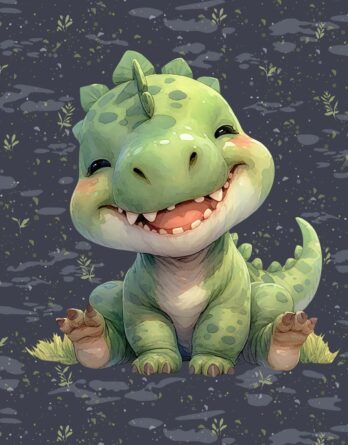 1 French Terry Sweatstoff Panel mit niedlichem Dinosaurier in grün – 40x50cm – Dino Sommersweat Kinderstoff für Jungen – Digitaldruck – Ökotex – Baby Dinos 1 French Terry Sweatstoff Panel mit niedlichem Dinosaurier in grün – 40x50cm – Dino Sommersweat Kinderstoff für Jungen – Digitaldruck – Ökotex – Baby Dinos