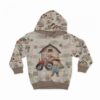 0,5m French Terry Sweatstoff mit Mädchen, Jungen, Tiere & Traktoren am Bauernhof – mit Pferd Kuh Henne Küken Schwein – Sommersweat für Kinder – Digital – Ökotex