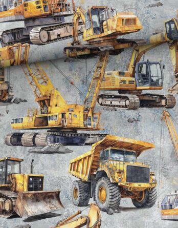 0,5m Premium Baumwollstoff mit Stoffe für Kinder mit Baustellenfahrzeuge Bagger LKW – Fahrzeuge Baumwollstoffe zum Nähen – Kinderstoffe aus 100% Baumwolle für Jungen – Baustelle auf grau – Digital – Ökotex 0,5m Premium Baumwollstoff mit Stoffe für Kinder mit Baustellenfahrzeuge Bagger LKW – Fahrzeuge Baumwollstoffe zum Nähen – Kinderstoffe aus 100% Baumwolle für Jungen – Baustelle auf grau – Digital – Ökotex