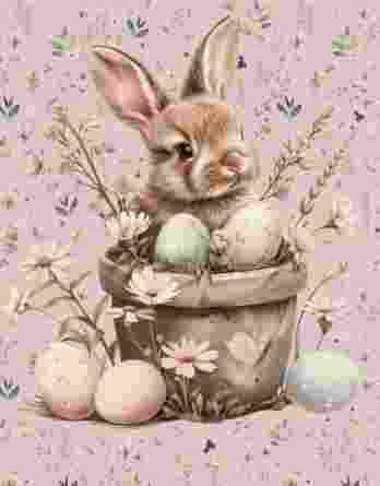 1 French Terry Sommersweat Stoff Panel mit Hase im Osterkorb mit Ostereier und Blumen auf Lila – Mädchen Stoffpanel zum Nähen für Baby & Kinder – Digital – Ökotex – Osterliebe 1 French Terry Sommersweat Stoff Panel mit Hase im Osterkorb mit Ostereier und Blumen auf Lila – Mädchen Stoffpanel zum Nähen für Baby & Kinder – Digital – Ökotex – Osterliebe